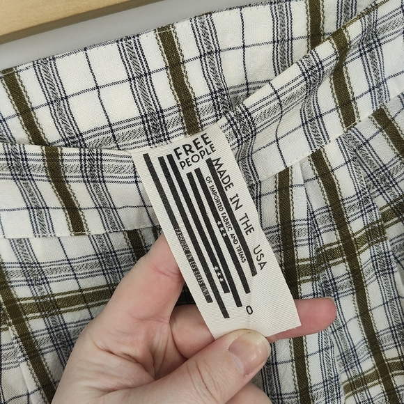 Free People | plaid stirrup pants - Picture 5 of 7